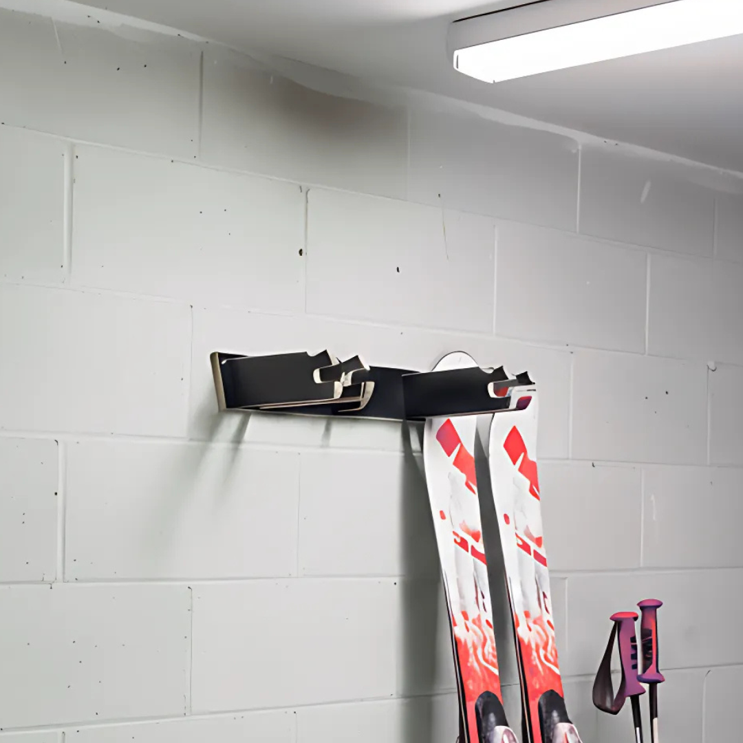 Porte-skis à suspendre pour 2 paires de skis