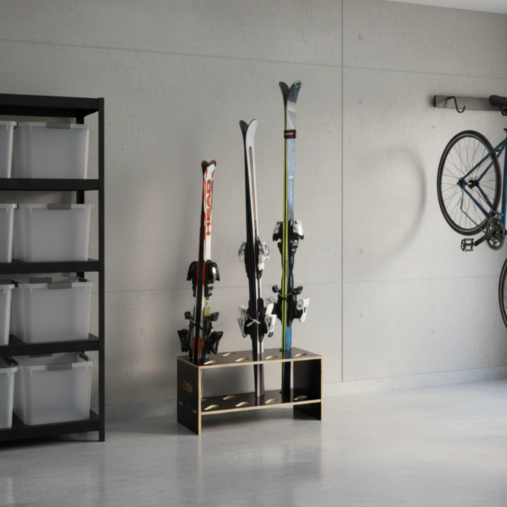 Ski racks