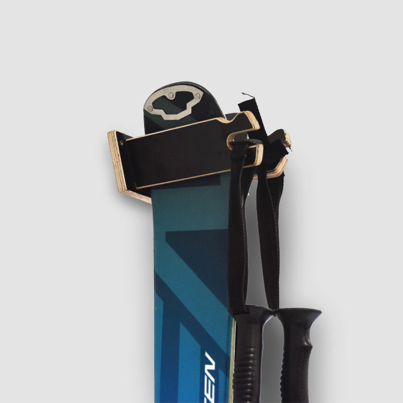 Porte-skis à suspendre pour 1 paire de skis